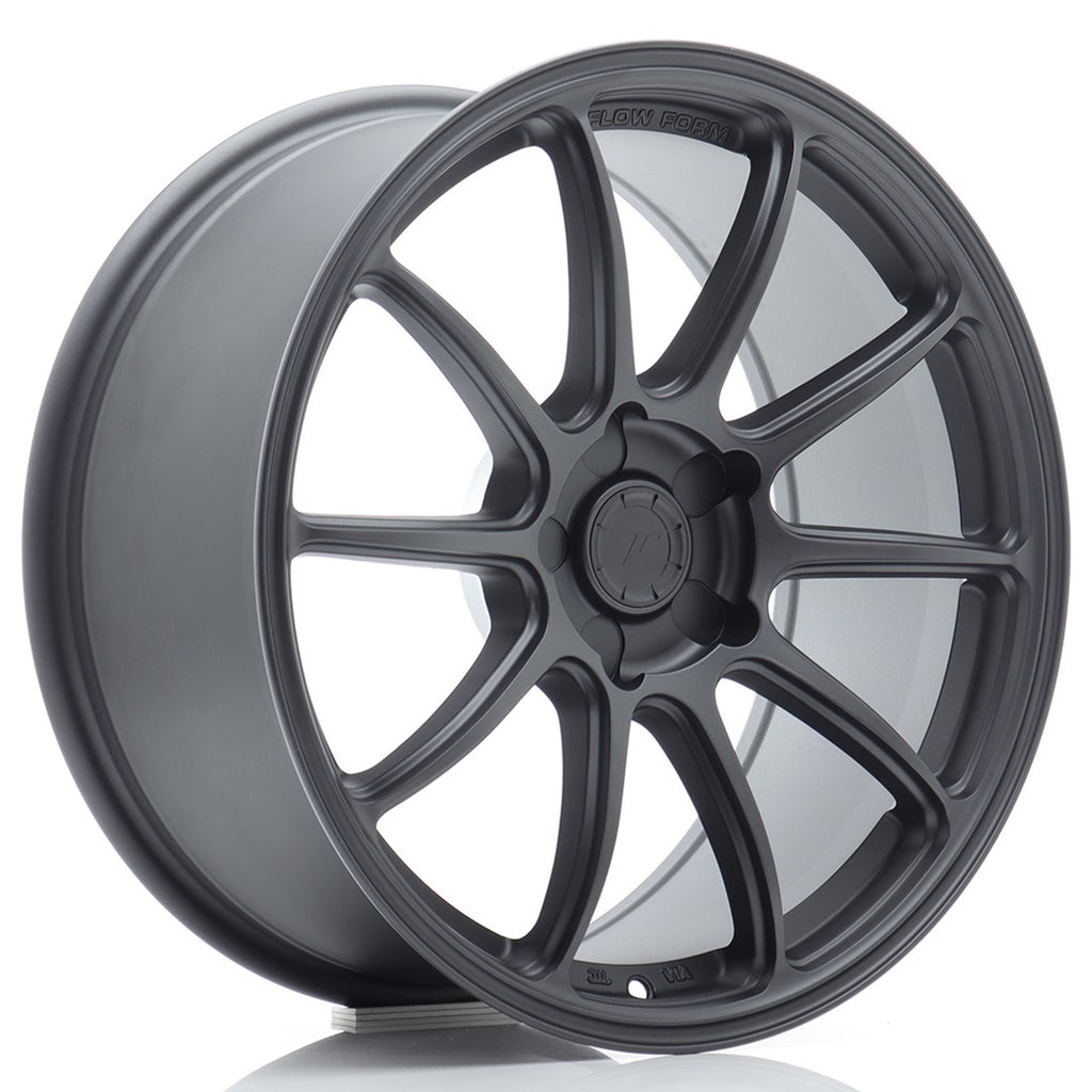Cerchio in Lega JAPAN RACING SL04 18x8.5 ET20-42 5H con foratura su misura Matt Gun Metal