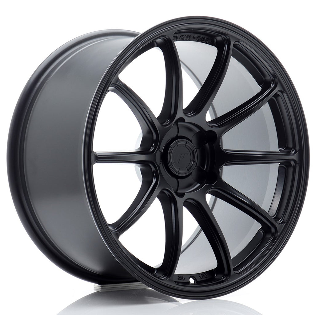 Cerchio in Lega JAPAN RACING SL04 18x9.5 ET20-35 5H con foratura su misura Matt Black