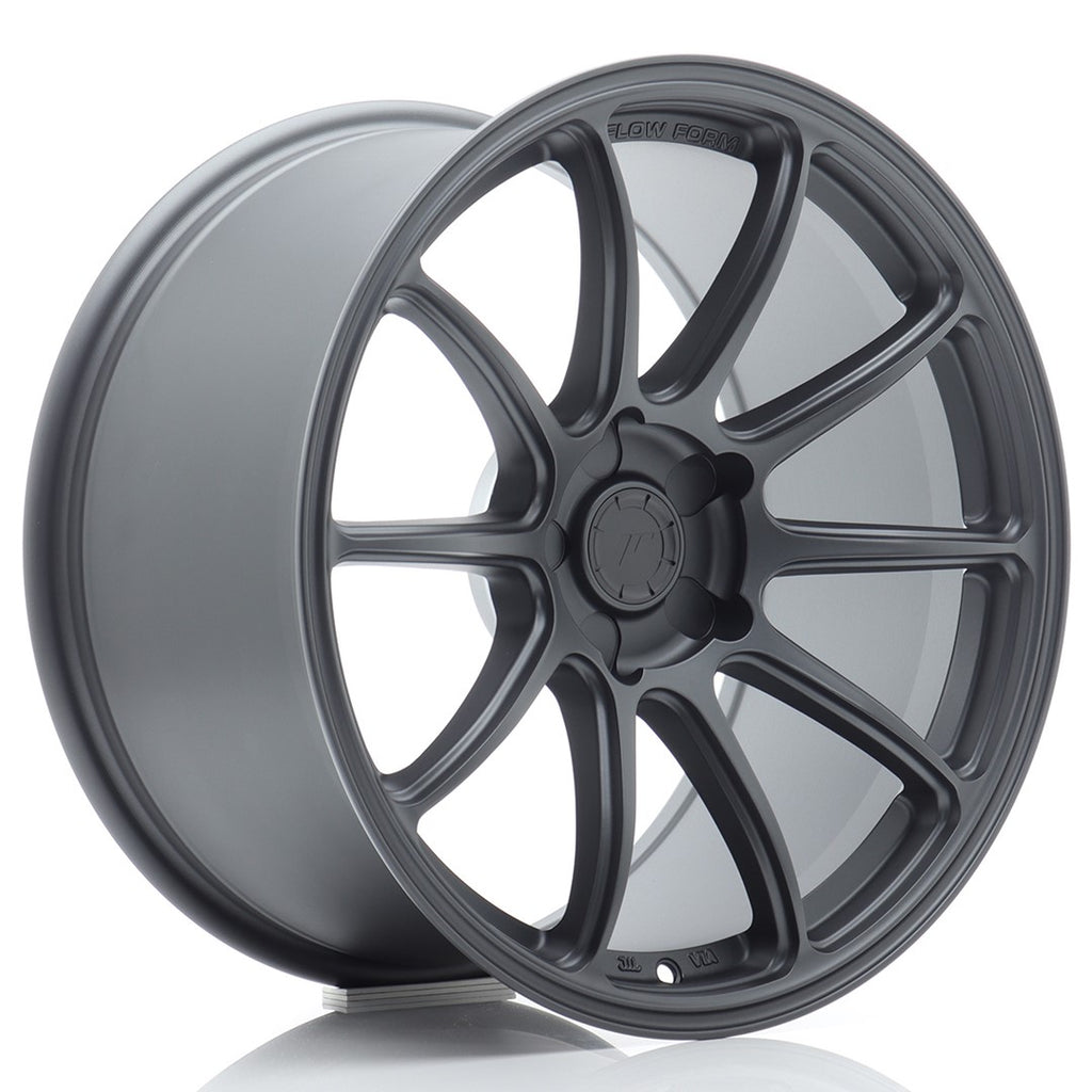 Cerchio in Lega JAPAN RACING SL04 18x9.5 ET20-35 5H con foratura su misura Matt Gun Metal
