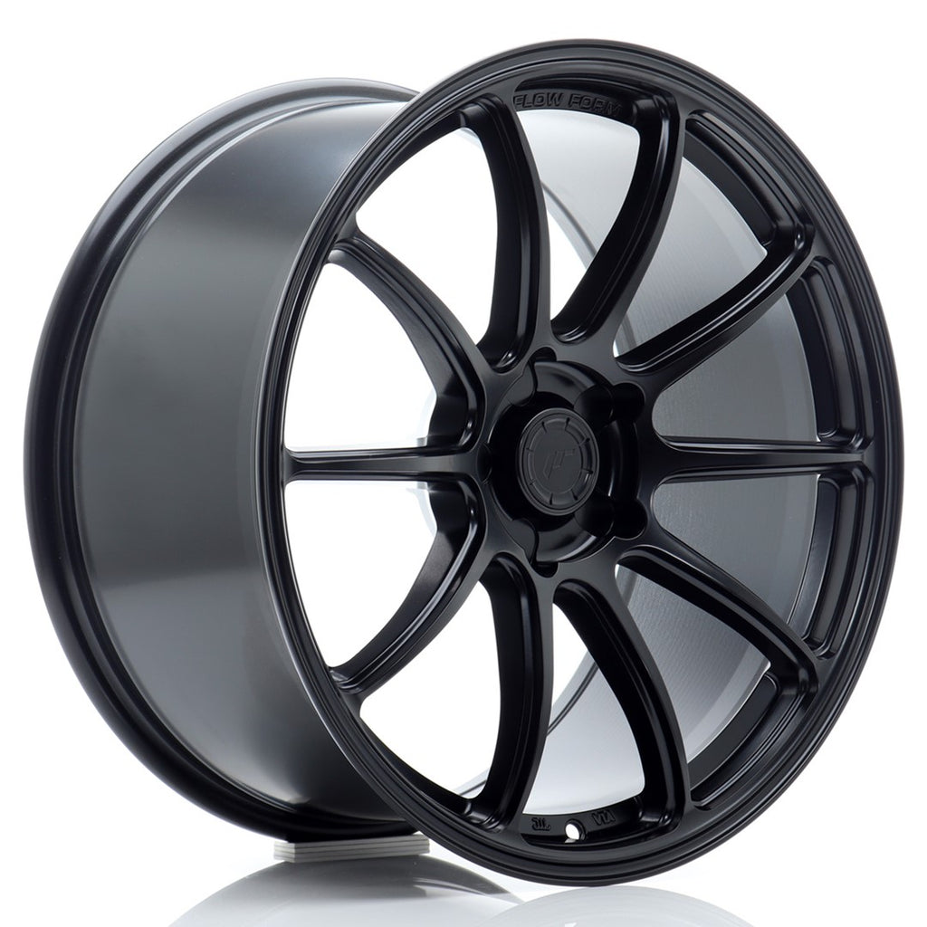 Cerchio in Lega JAPAN RACING SL04 19x9.5 ET20-45 5H con foratura su misura Matt Black