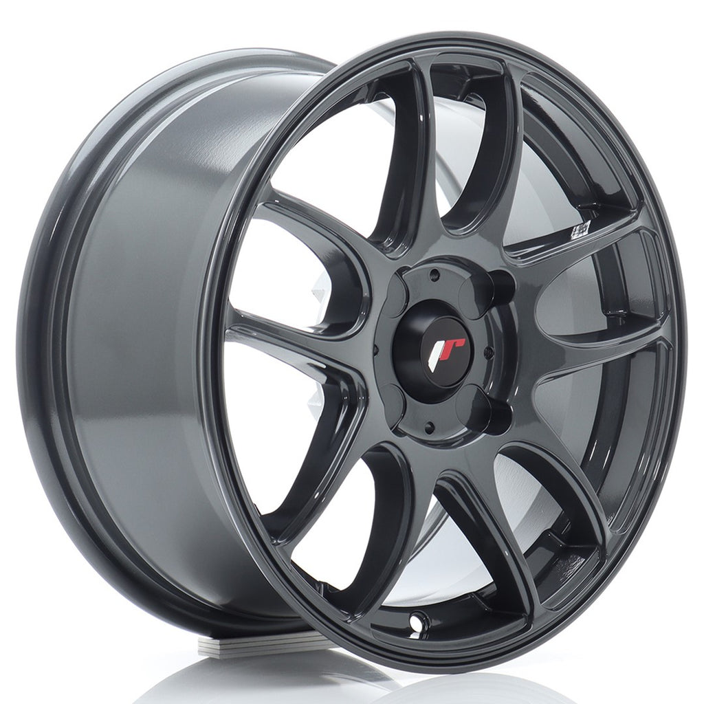 Cerchio in Lega JAPAN RACING JR29 15x7 ET20-42 4H con foratura su misura Hyper Gray