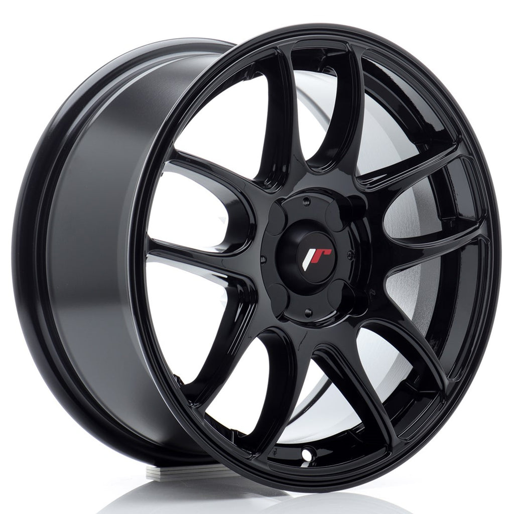 Cerchio in Lega JAPAN RACING JR29 15x8 ET20-50 4H con foratura su misura Gloss Black