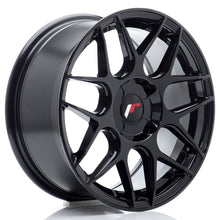 Carica l'immagine nel visualizzatore di Gallery, Cerchio in Lega JAPAN RACING JR18 16x7 ET20-35 4H con foratura su misura Gloss Black
