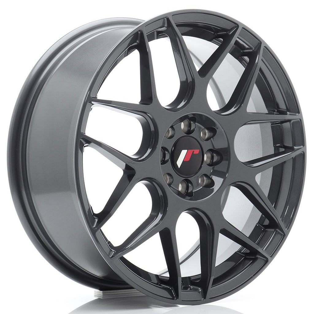 Cerchio in Lega JAPAN RACING JR18 17x7 ET40 5x100/114 Hyper Gray