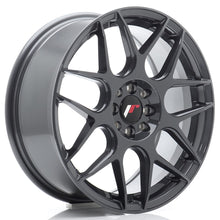 Carica l'immagine nel visualizzatore di Gallery, Cerchio in Lega JAPAN RACING JR18 17x7 ET40 5x100/114 Hyper Gray