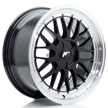 Carica l'immagine nel visualizzatore di Gallery, Cerchio in Lega JAPAN RACING JR23 18x8.5 ET20-48 5H con foratura su misura Gloss Black w/ Machined Lip