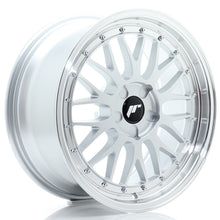 Carica l'immagine nel visualizzatore di Gallery, Cerchio in Lega JAPAN RACING JR23 18x8.5 ET20-48 5H con foratura su misura Hyper Silver w/ Machined Lip