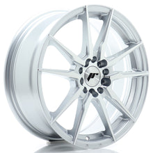 Carica l'immagine nel visualizzatore di Gallery, Cerchio in Lega JAPAN RACING JR21 17x7 ET40 4x100/114 Silver Machined Face