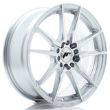 Cerchio in Lega JAPAN RACING JR21 17x7 ET40 4x100/114 Silver Machined Face