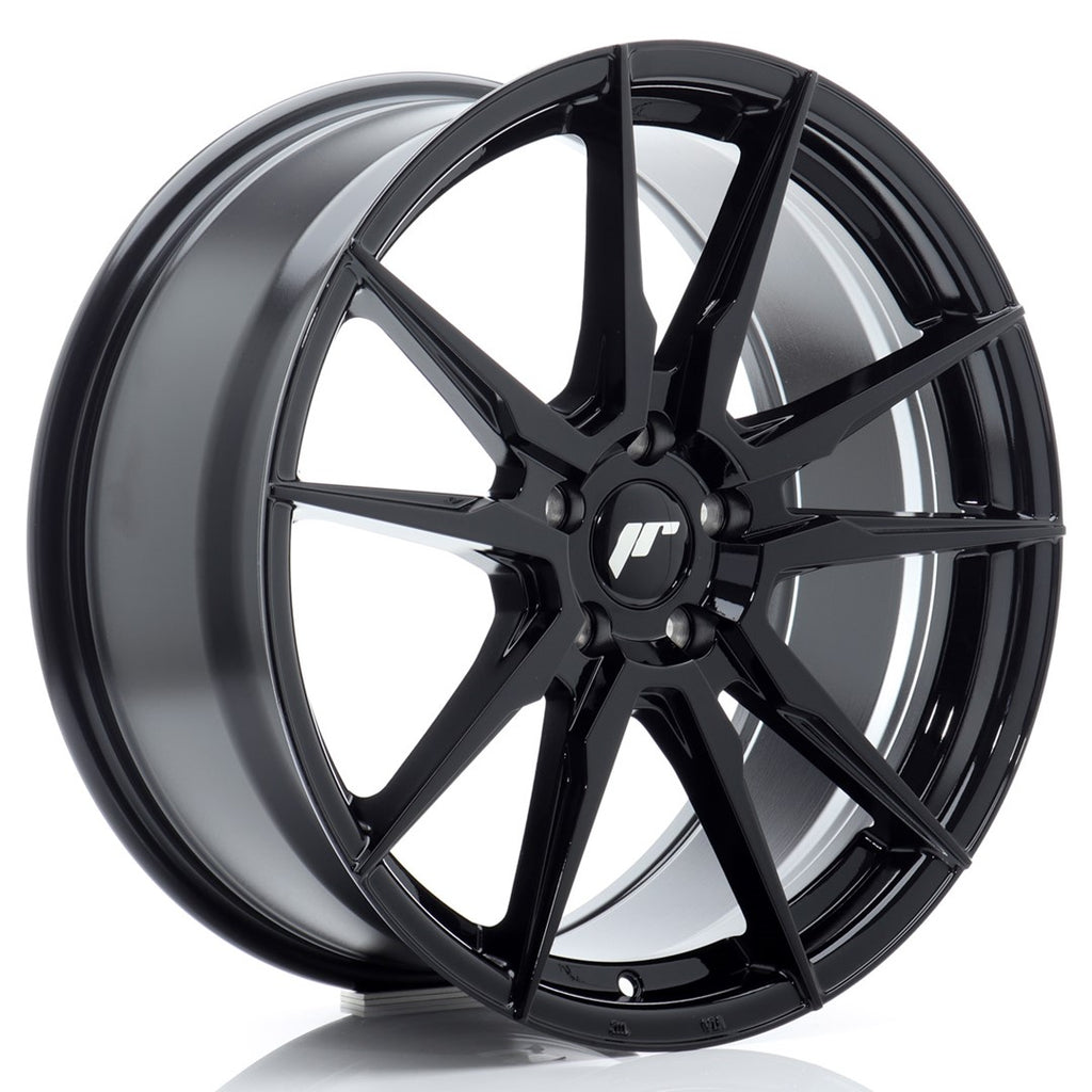 Cerchio in Lega JAPAN RACING JR21 19x8.5 ET35 5x112 Gloss Black