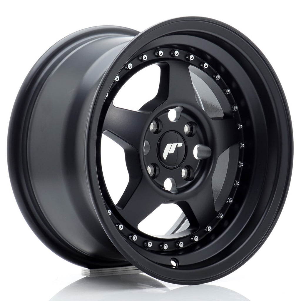 Cerchio in Lega JAPAN RACING JR6 15x8 ET25 4x100 Matt Black