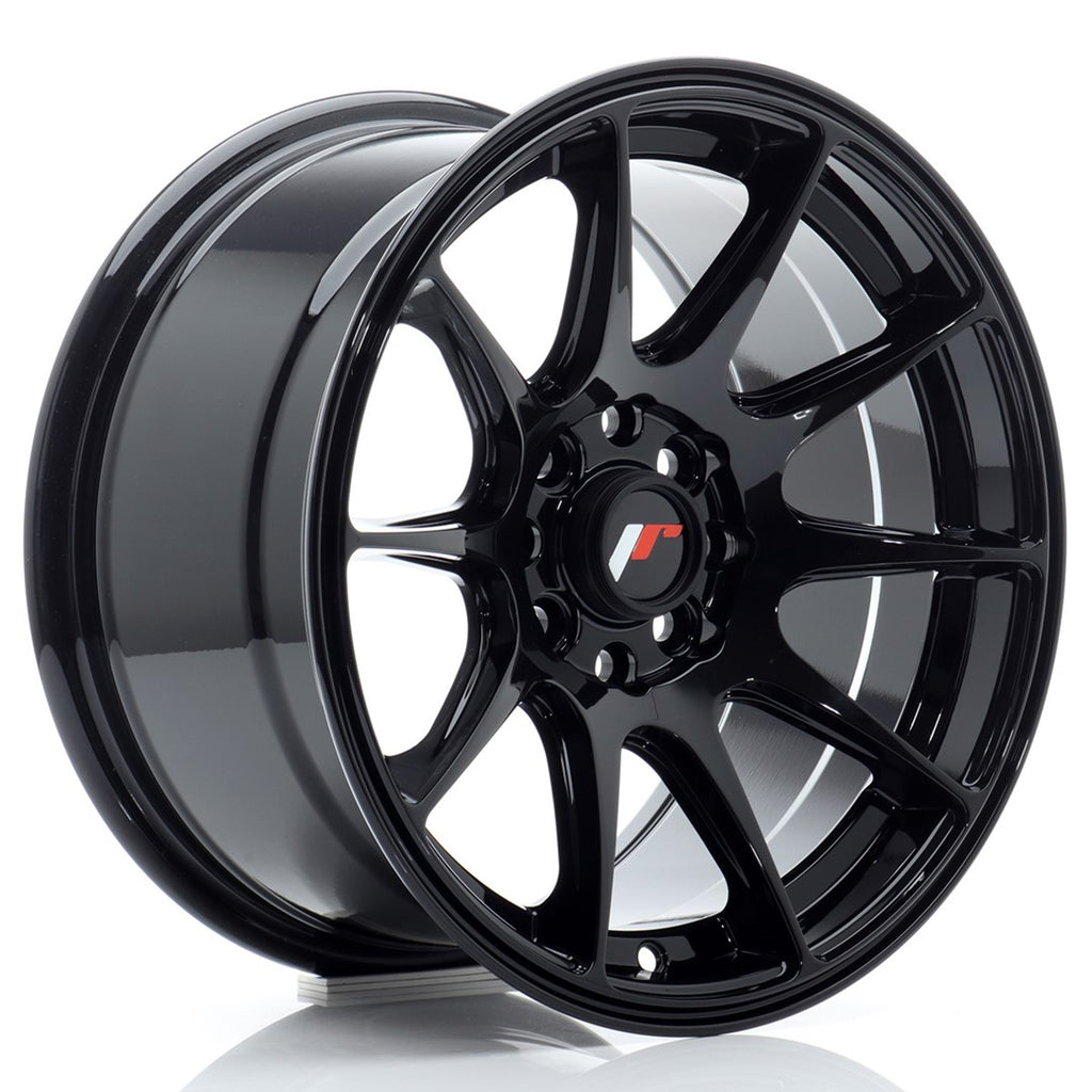 Cerchio in Lega JAPAN RACING JR11 15x8 ET25 4x100/114 Gloss Black