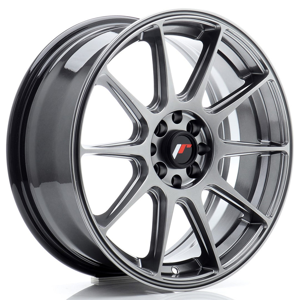 Cerchio in Lega JAPAN RACING JR11 17x7 ET35 5x100/108 Hyper Black