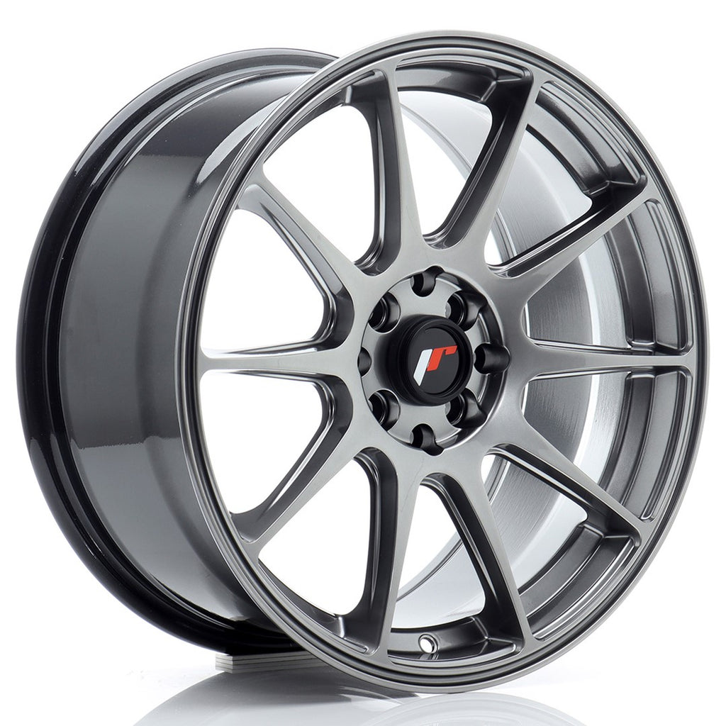 Cerchio in Lega JAPAN RACING JR11 17x8 ET35 4x100/114.3 Hyper Black