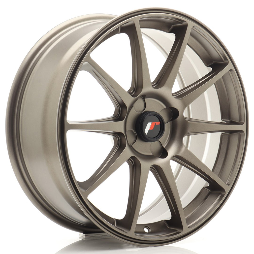 Cerchio in Lega JAPAN RACING JR11 18x7.5 ET20-40 4H con foratura su misura Matt Bronze