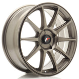 Cerchio in Lega JAPAN RACING JR11 18x7.5 ET20-40 4H con foratura su misura Matt Bronze