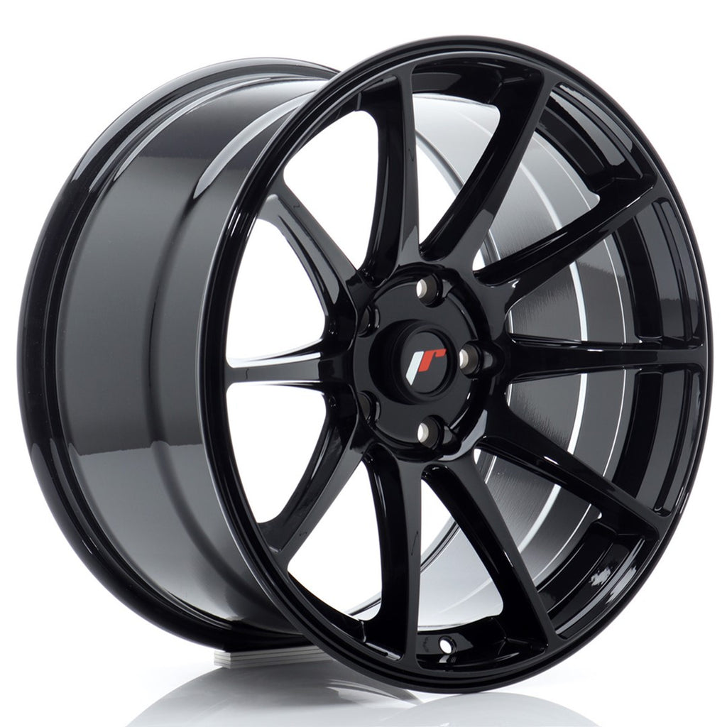 Cerchio in Lega JAPAN RACING JR11 18x9.5 ET30 5x120 Gloss Black