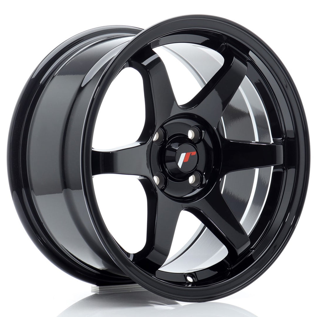 Cerchio in Lega JAPAN RACING JR3 16x8 ET25 4x100 Gloss Black