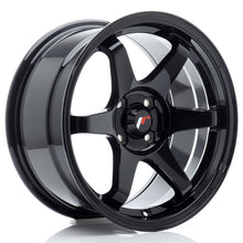 Carica l'immagine nel visualizzatore di Gallery, Cerchio in Lega JAPAN RACING JR3 16x8 ET25 4x100 Gloss Black
