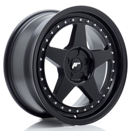 Cerchio in Lega JAPAN RACING JR6 17x8 ET20-35 5H con foratura su misura Matt Black