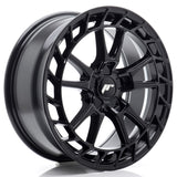 Cerchio in Lega JAPAN RACING JR45 18x8 ET25-45 5H con foratura su misura Gloss Black