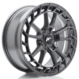Cerchio in Lega JAPAN RACING JR45 18x8 ET25-45 5H con foratura su misura Hyper Gray