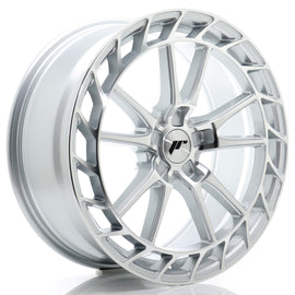 Cerchio in Lega JAPAN RACING JR45 20x8.5 ET25-45 5H con foratura su misura Silver Machined Face