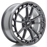Cerchio in Lega JAPAN RACING JR45 20x8.5 ET25-45 5H con foratura su misura Hyper Gray