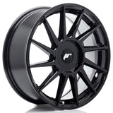 Cerchio in Lega JAPAN RACING JR22 17x7 ET20-40 con foratura su misura Gloss Black