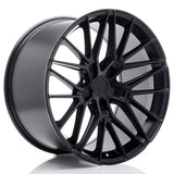 Cerchio in Lega JAPAN RACING JR38 20x10.5 ET15-45 5H con foratura su misura Matt Black