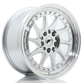 Cerchio in Lega JAPAN RACING JR26 17x8 ET35 4x100/114 Silver Machined Face