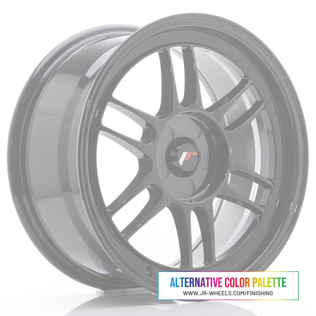 Cerchio in Lega JAPAN RACING JR7 17x8 ET35 5H con foratura su misura Custom Finish