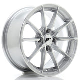 Cerchio in Lega JAPAN RACING JR37 15x7 ET38 4x100 Silver Machined Face