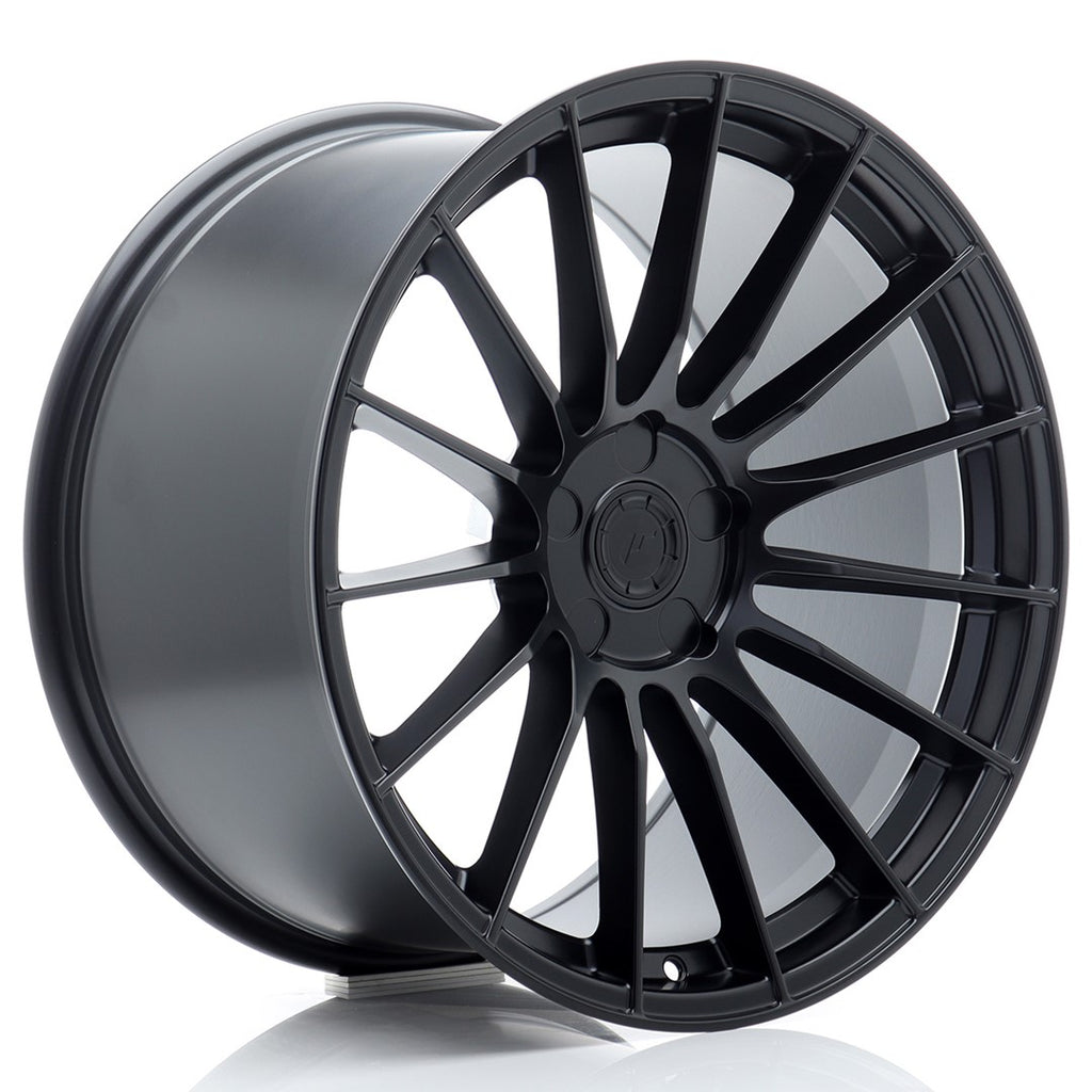 Cerchio in Lega JAPAN RACING SL05 19x10.5 ET15-40 5H con foratura su misura Matt Black