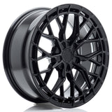Cerchio in Lega JAPAN RACING JR48 18x8 ET20-45 5H con foratura su misura Gloss Black