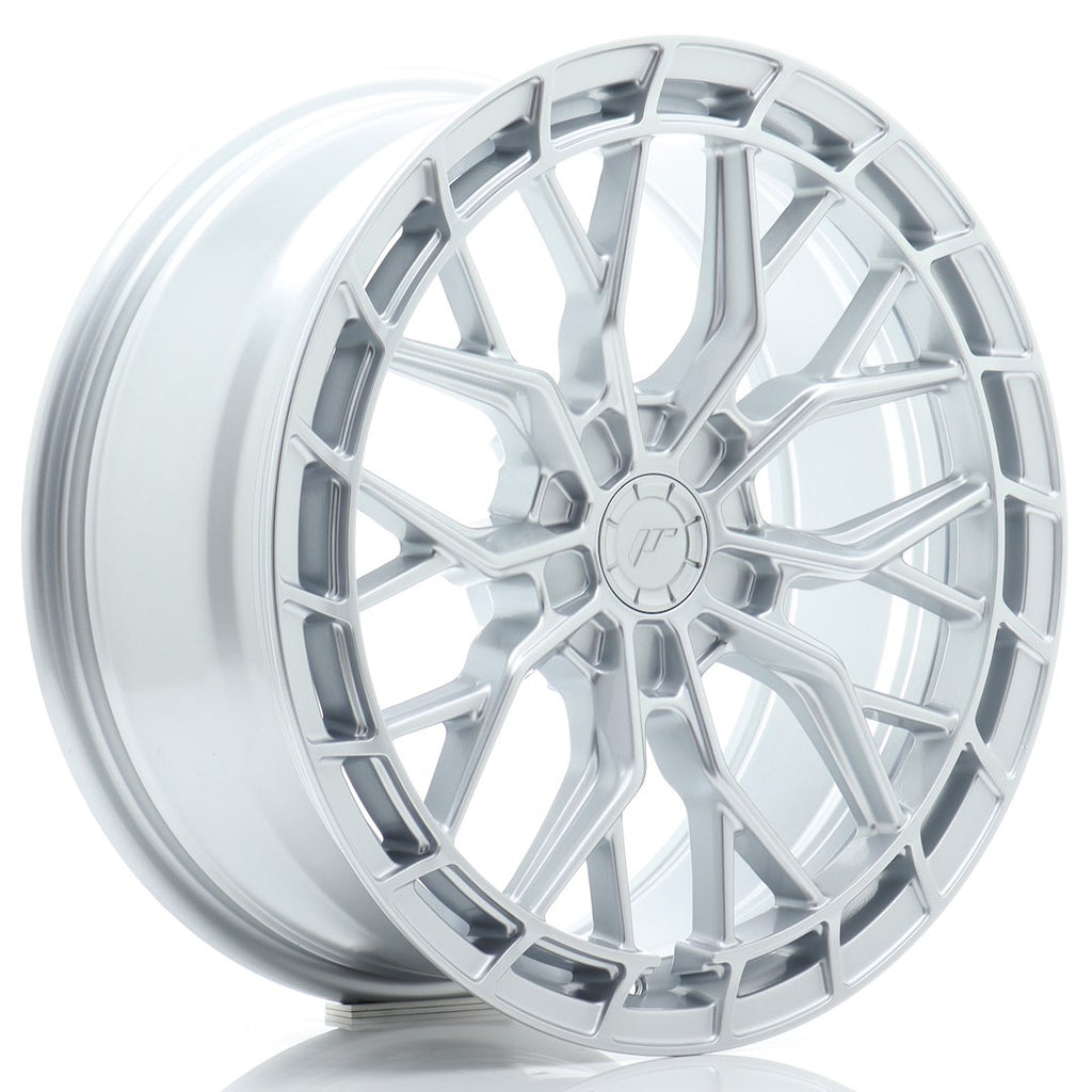 Cerchio in Lega JAPAN RACING JR48 18x8 ET20-45 5H con foratura su misura Hyper Silver