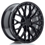 Cerchio in Lega JAPAN RACING JR48 19x8.5 ET20-45 5H con foratura su misura Gloss Black