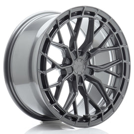 Cerchio in Lega JAPAN RACING JR48 19x9.5 ET20-45 5H con foratura su misura Hyper Gray