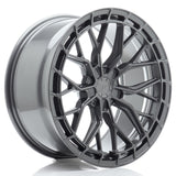 Cerchio in Lega JAPAN RACING JR48 19x9.5 ET20-45 5H con foratura su misura Hyper Gray