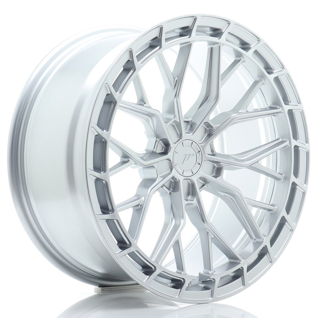 Cerchio in Lega JAPAN RACING JR48 19x9.5 ET20-45 5H con foratura su misura Hyper Silver