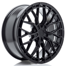 Cerchio in Lega JAPAN RACING JR48 20x9 ET20-51 5H con foratura su misura Gloss Black