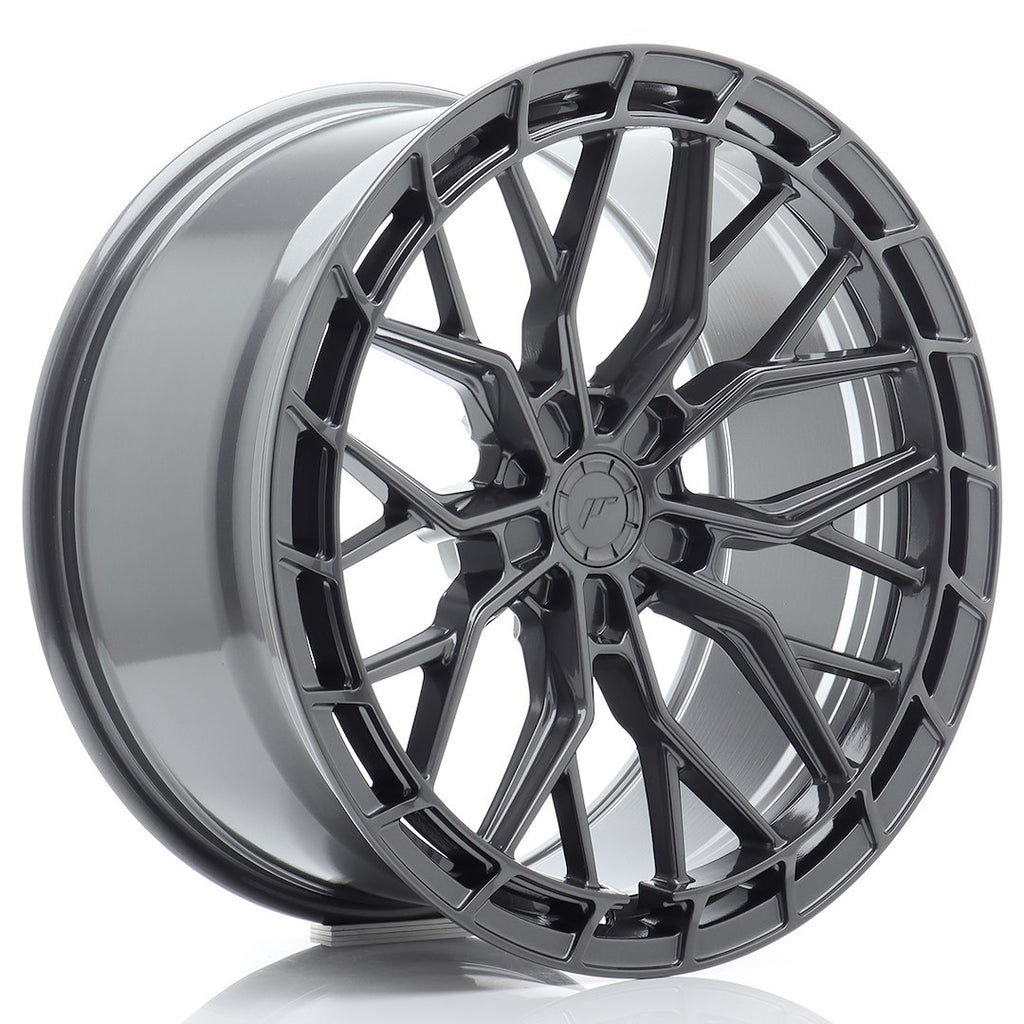 Cerchio in Lega JAPAN RACING JR48 20x10 ET20-45 5H con foratura su misura Hyper Gray