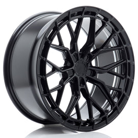 Cerchio in Lega JAPAN RACING JR48 20x10.5 ET20-51 5H con foratura su misura Gloss Black