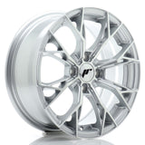 Cerchio in Lega JAPAN RACING JR49 15x6.5 ET35 4x100 Silver Machined Face