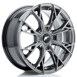 Cerchio in Lega JAPAN RACING JR49 16x7 ET20-42 4H con foratura su misura Hyper Black