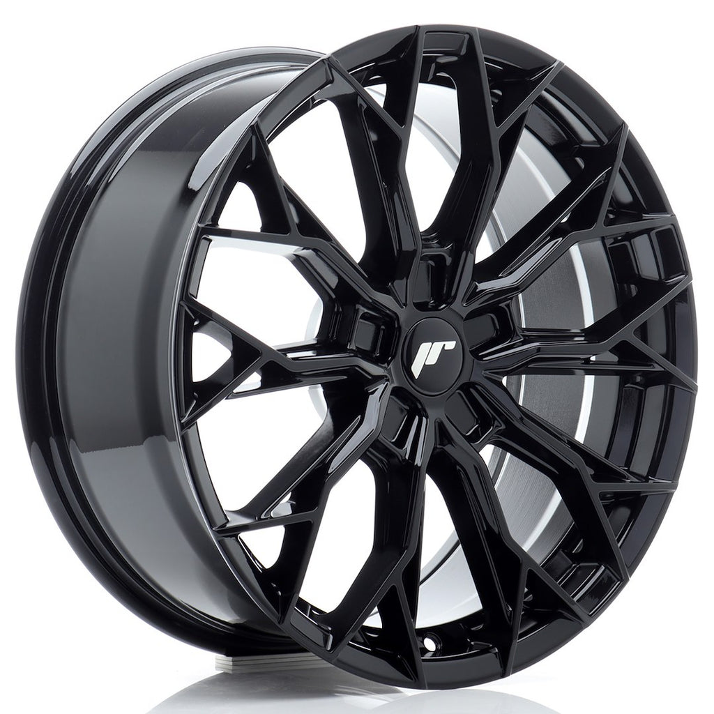 Cerchio in Lega JAPAN RACING JR49 18x8 ET20-42 5H con foratura su misura Gloss Black