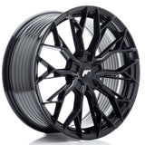 Cerchio in Lega JAPAN RACING JR49 19x8.5 ET20-45 5H con foratura su misura Gloss Black