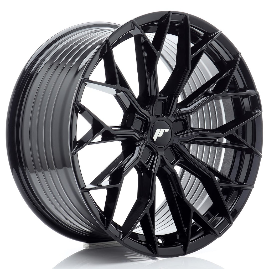 Cerchio in Lega JAPAN RACING JR49 19x10 ET15-50 5H con foratura su misura Gloss Black