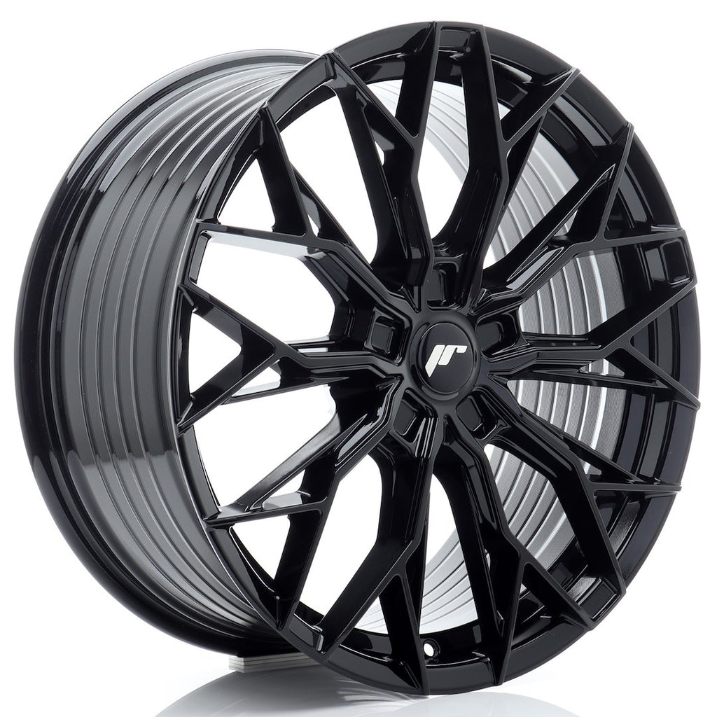 Cerchio in Lega JAPAN RACING JR49 20x8.5 ET20-45 5H con foratura su misura Gloss Black