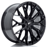 Cerchio in Lega JAPAN RACING JR49 20x9 ET20-51 5H con foratura su misura Gloss Black